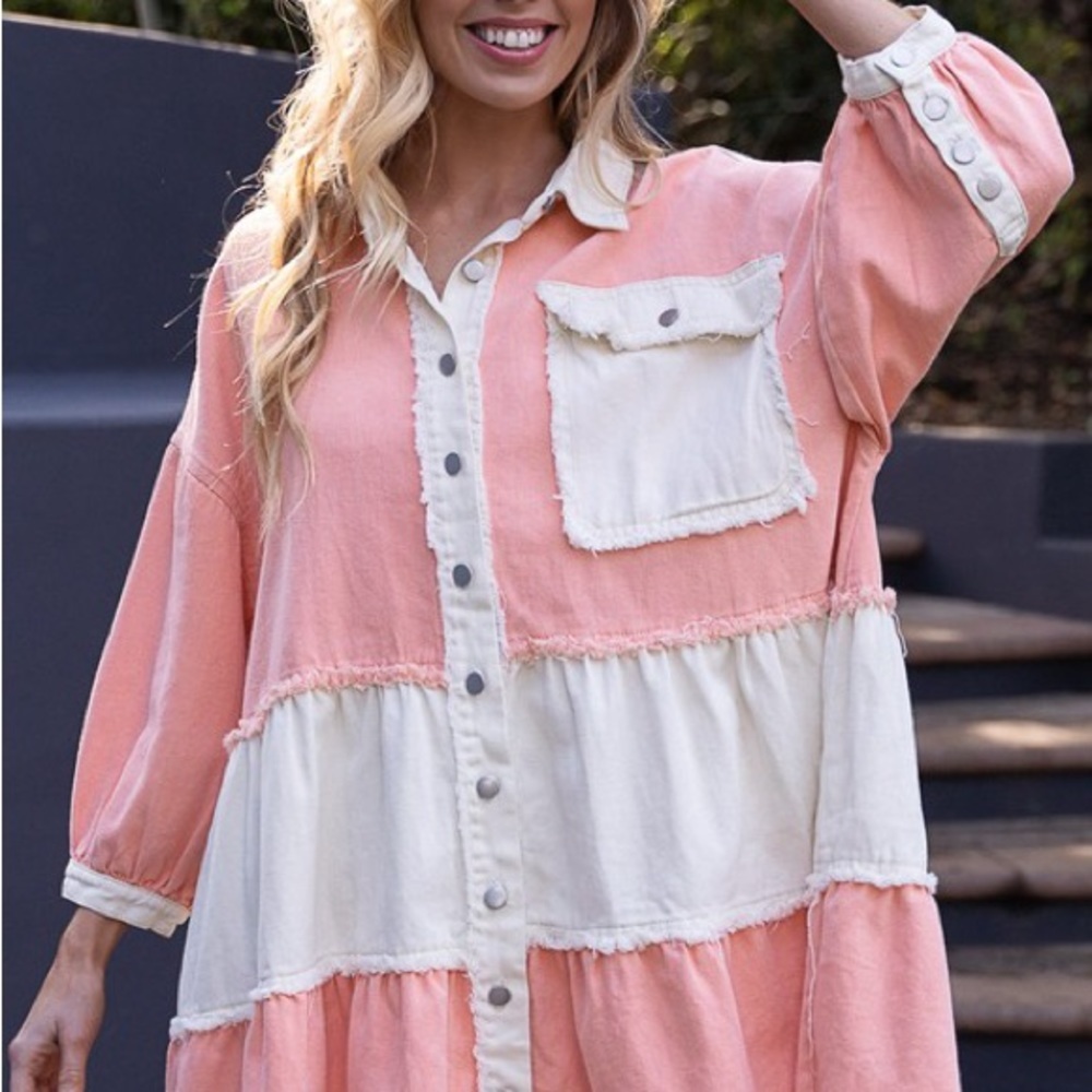 3/4 Balloon Sleeve Dress Jacket - Picture 4 of 8